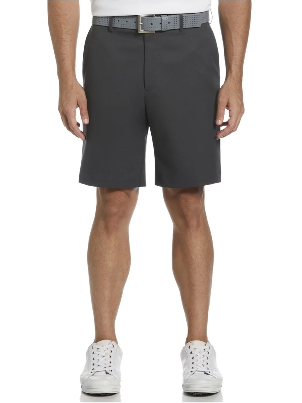 Men's Grand Slam 9" Expandable Waistband Performance Golf Shorts - Asphalt